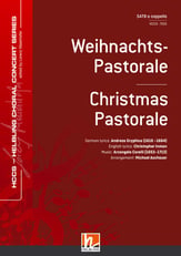 Christmas Pastorale SATB choral sheet music cover